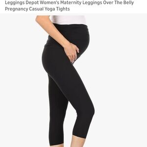 Women’s Black Maternity Leggings